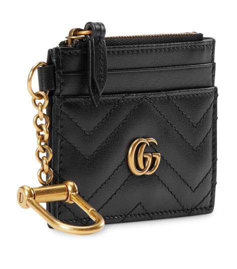 gucci marmont key pouch|gucci key pouch with hook.